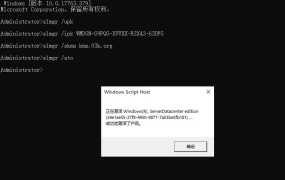 window server 2019 / 2016 / 2008R2系统使用KMS激活方式